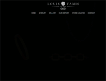 Tablet Screenshot of louistamis.com